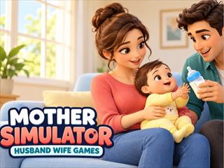 【Mother Simulator Husband Wife Games】無料オンライン 運転ゲーム