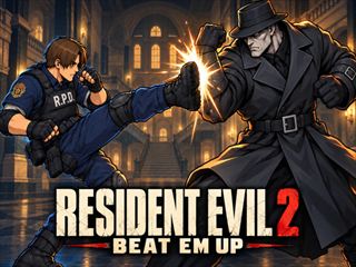 【Resident Evil 2: Beat Em Up】無料オンライン アドベンチャーゲーム