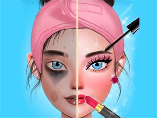 【Skincare Makeover Makeup Game】無料オンライン 少女ゲーム