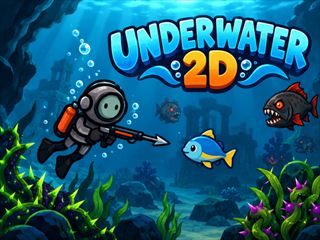 【Underwater 2D】無料オンライン 魚ゲーム