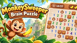 【MonkeySweeper: Mines puzzles】無料オンライン 2Dゲーム
