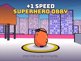 【+1 Speed Superhero Obby】女性向けゲーム