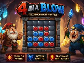 【4 in a Blow】無料オンライン 2Dゲーム