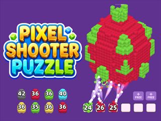 【Pixel Shooter Puzzle】無料オンライン 1プレイヤーゲーム