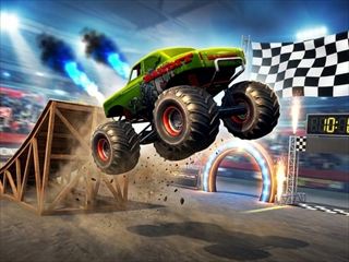 【Ramp Truck Mayhem】無料オンライン WebGLゲーム