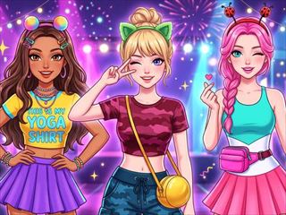 【Cheerleader Magazine Dressup】無料オンライン カジュアルゲーム