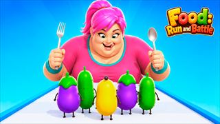 【Food: Run and Battle】Free ワンボタン Games