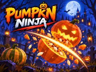 【Pumpkin Ninja】無料オンライン カジュアルゲーム