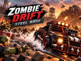 【Zombie Drift: Steel Rage】無料オンライン アクションゲーム