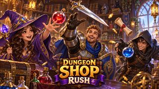 【Dungeon Shop Rush】無料オンライン お店ゲーム