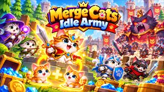 【Merge Cats Idle Army】Free アクションrpg Games