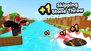 【+1 Skipping Stone Throw】無料オンライン クリッカー育成ゲーム