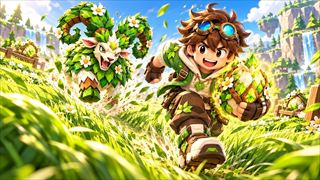 【Obby Cut the Grass for Egg】無料オンライン クリッカー育成ゲーム