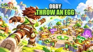 【Obby Throw an Egg】無料オンライン クリッカー育成ゲーム
